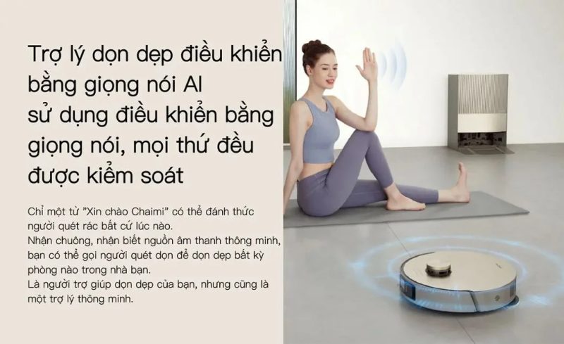 DREAME Bot X10 robot tự động giặt giẻ, tự động đổ rác, sấy khô khăn,tự nâng giẻ,tự pha nước giặt. app tiếng Việt