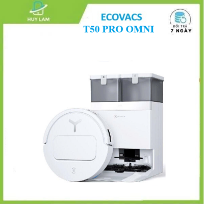 Ecovacs T50 Pro Omni – Trắng/Đen ( bản QT chính hãng)