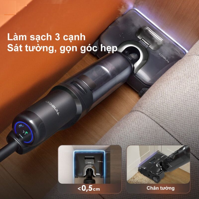 Máy hút bụi lau sàn khô ướt Tineco FLOOR ONE S7 Stretch Steam