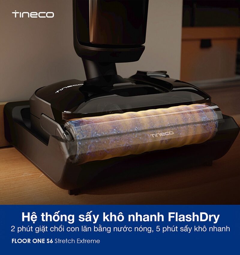 Máy hút bụi lau sàn khô ướt Tineco FLOOR ONE S6 Stretch Extreme