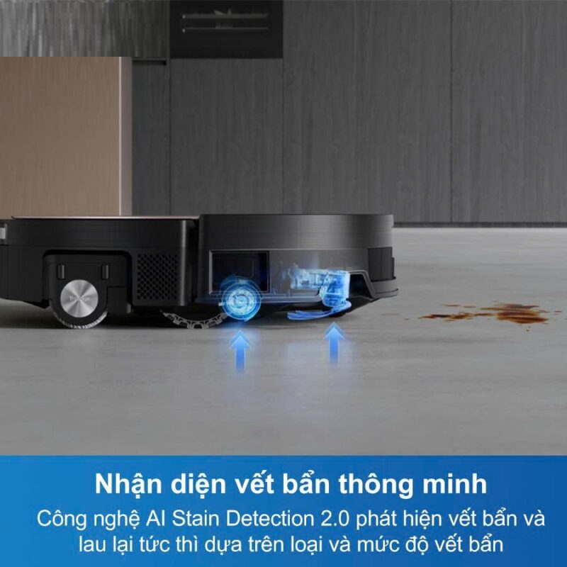 Robot hút bụi lau nhà Ecovacs Deebot X11 OmniCyclone – Bản Quốc Tế